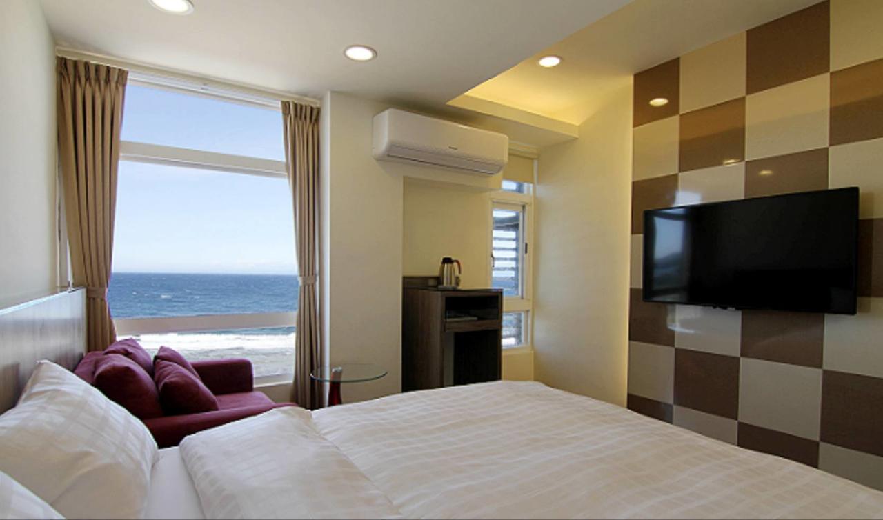 綠島 綠堤濱海旅店 Bed and Breakfast Ludao Eksteriør billede